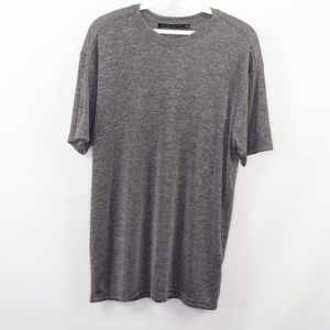 90s Positano Mens Small Sheer Disco Stretch Shirt